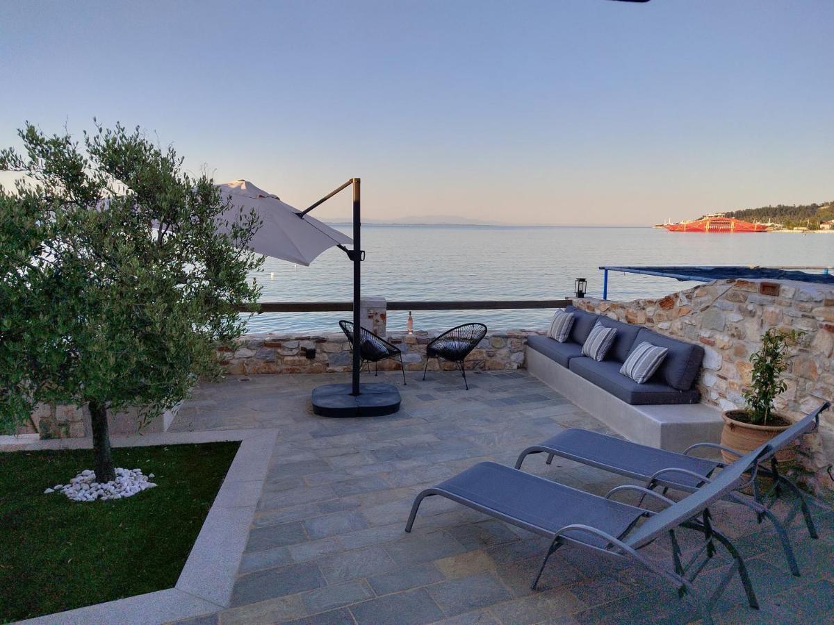 Вилла Aura Di Mare Luxury House Thassos Экстерьер фото